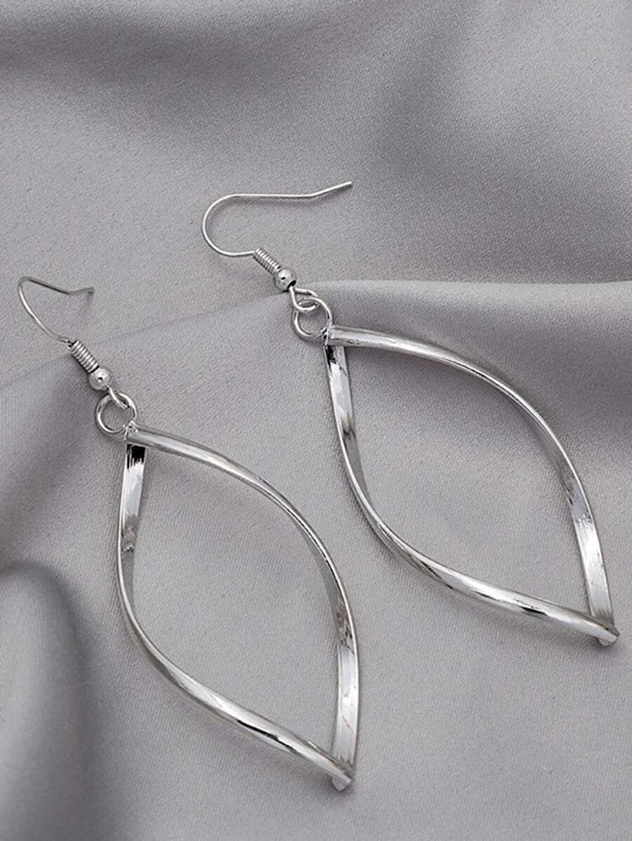 Personalized Vintage Spiral Earrings