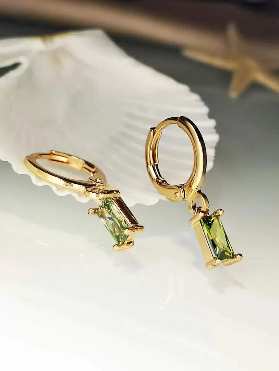 Geometric Drop Earrings