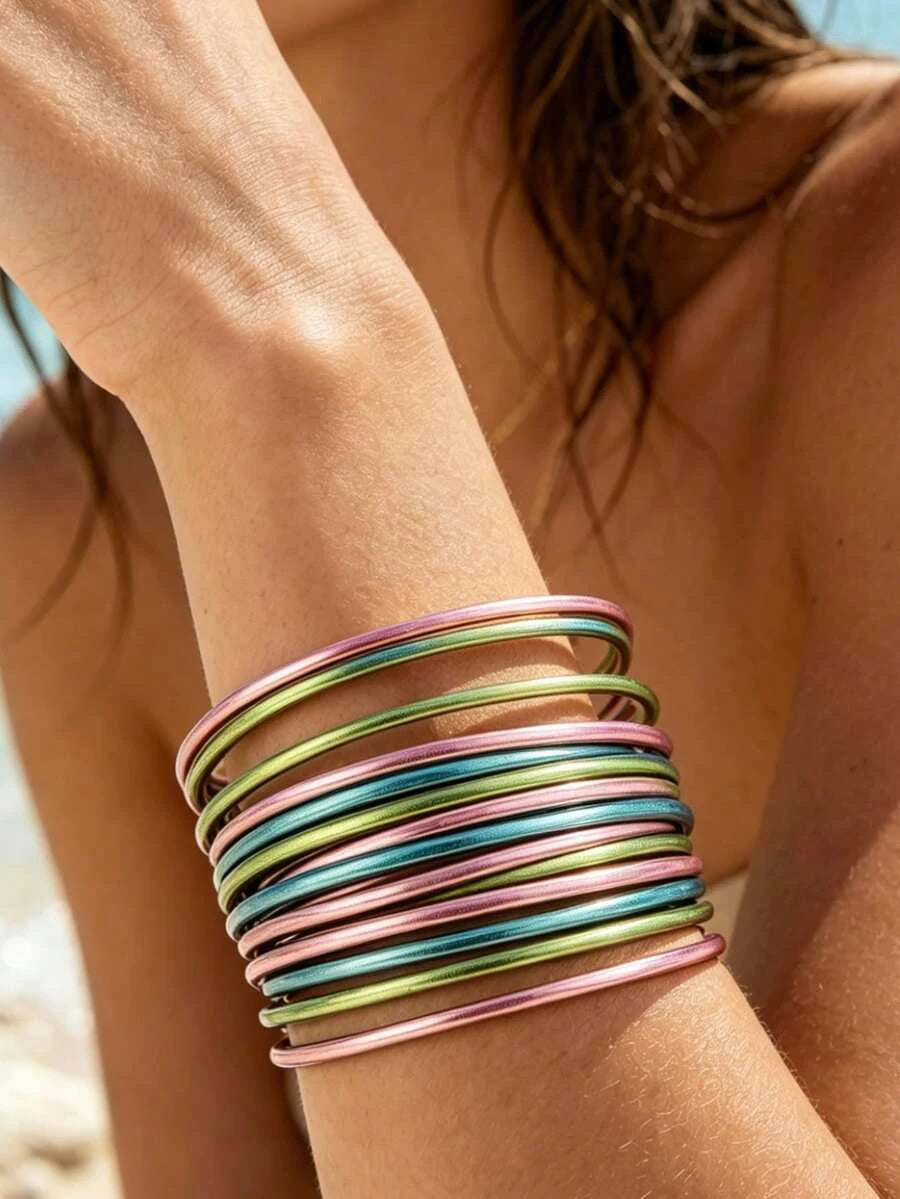 Bohemian PU Leather Multi-Layer Bracelet