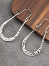Simple Vintage Silver Earrings