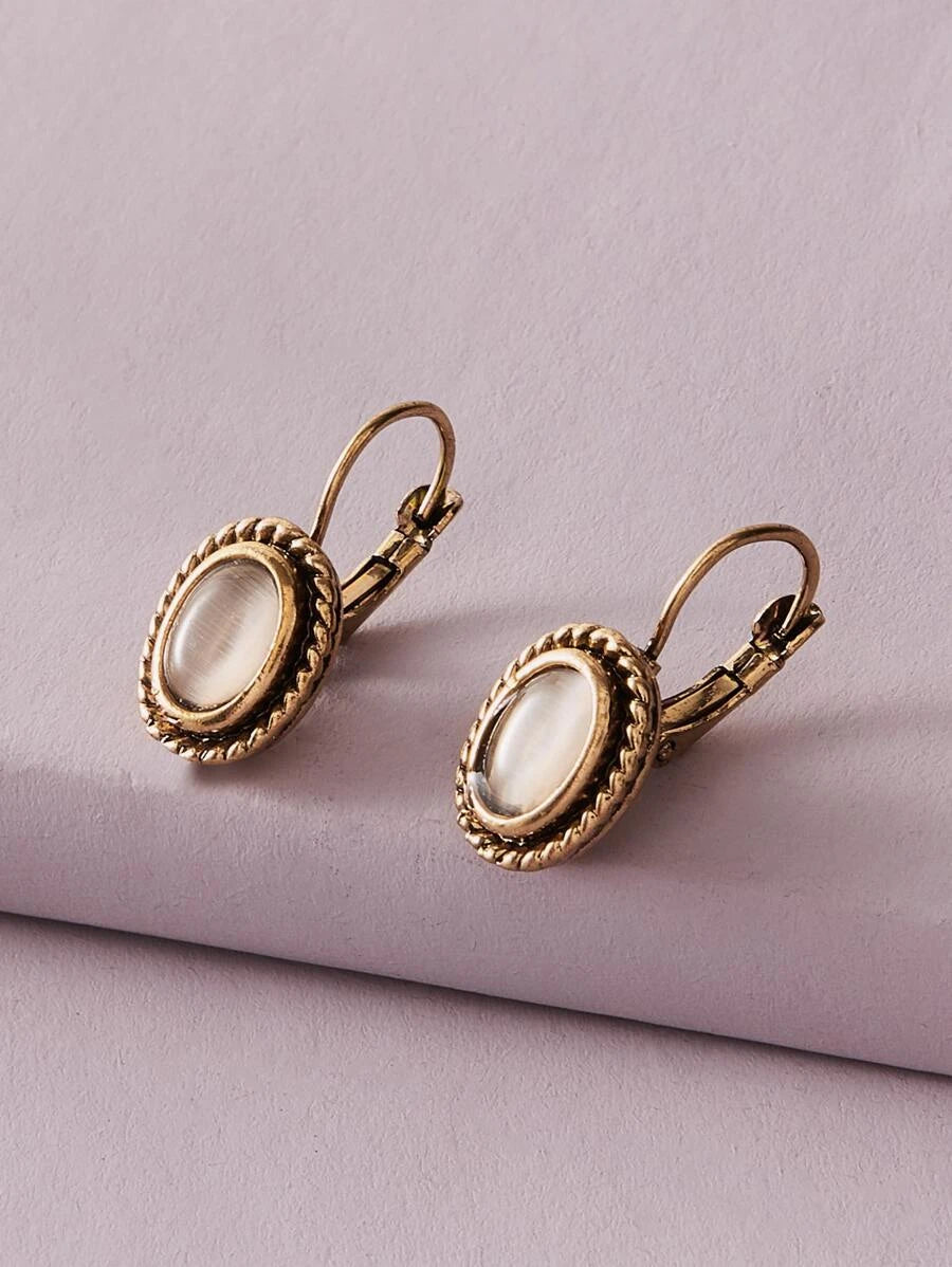 Retro Minimalist Geometric Earrings