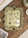 Vintage Gold Jewelry Tray