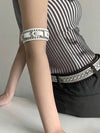 Punk Studded Faux Leather Bracelet Set