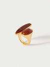 Glisma Gold Plated Vintage Ring