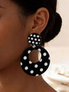 Elegant Black Drop Earrings