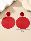 Exaggerated Geometric Drop Earrings