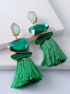 Juran Tassel Drop Earrings