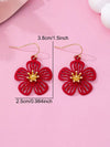 Minimalist Gold Hollow Pendant Earrings