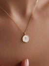 Gold Cross Pendant Necklace