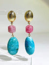 Bohemian Gold Drop Earrings