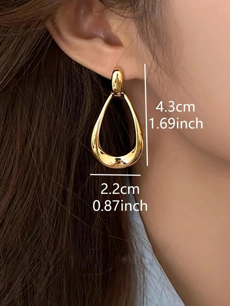 Geometric Drop Earrings
