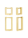 Minimalist Geometric Stainless Steel Earrings