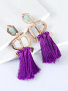 Juran Tassel Drop Earrings