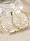 Simple Vintage Silver Earrings