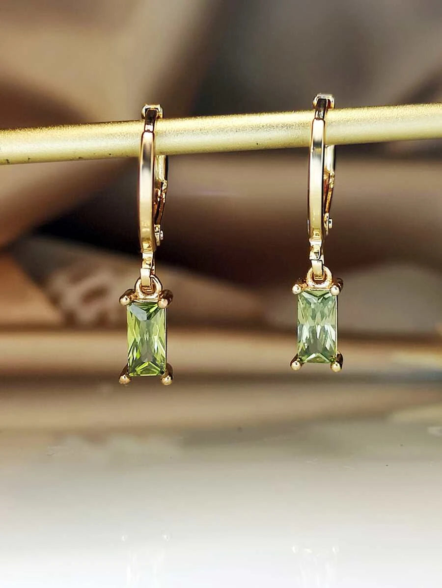 Geometric Drop Earrings
