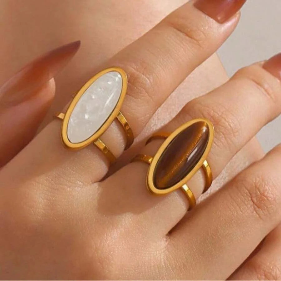 Bohemian Vintage Tiger Eye Ring