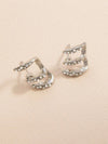 Vintage Resin U-Shaped Earrings