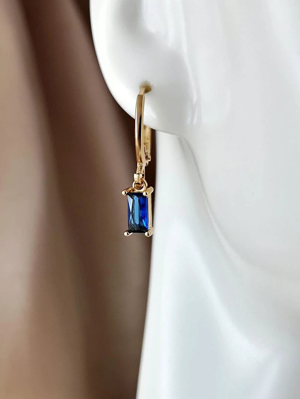 Geometric Drop Earrings