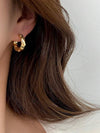 Old Money Teardrop Hoop Earrings