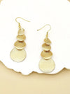 European Fringe Drop Earrings