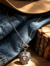 Vintage Heart Pendant Necklace