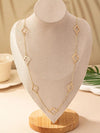 Clover Pendant Long Necklace
