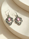 Vintage Bohemian Green Teardrop Earrings