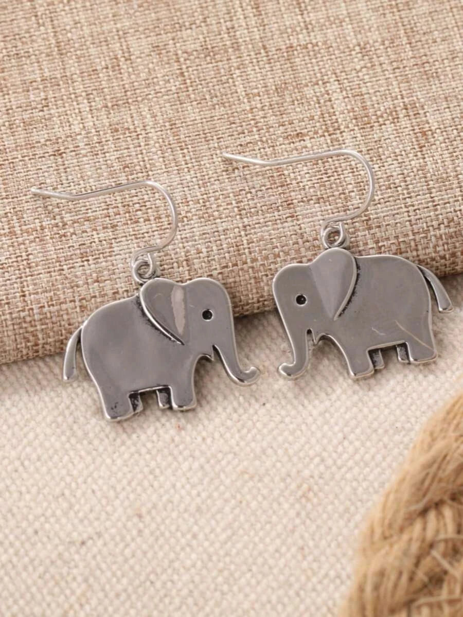 Vintage Bohemian Animal Pendant Earrings
