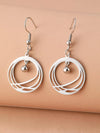 Aomogo Stainless Steel Drop Earrings