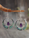 Vintage Palace Geometric Hoop Earrings