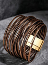 Bohemian PU Leather Multi-Layer Bracelet