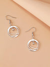 Aomogo Stainless Steel Drop Earrings