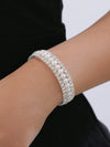 Faux Pearl Rhinestone Jewelry
