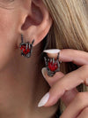Vintage Strawberry Stud Earrings
