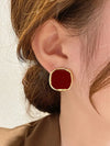 Minimalist Asymmetrical Geometric Earrings