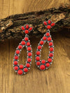 Turquoise Cat Claw Earrings
