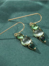 Retro Minimalist Geometric Drop Earrings
