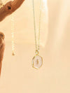 Gold Cross Pendant Necklace
