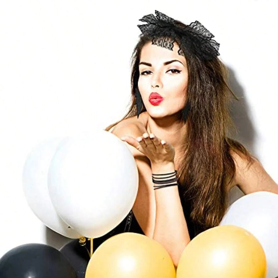 Blulu 80s Retro Party Costume Accessories