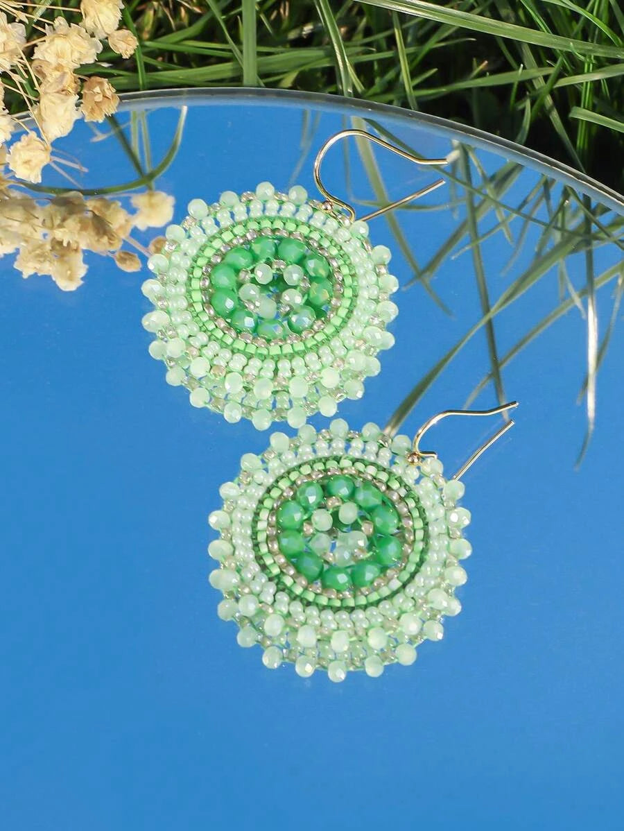 Bohemian Handmade Crystal Earrings