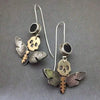Vintage Copper Boho Drop Earrings