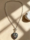 Vintage Heart Pendant Necklace