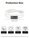 Punk Studded Faux Leather Bracelet Set