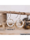 Bohemian Vintage Hollow Round Earrings