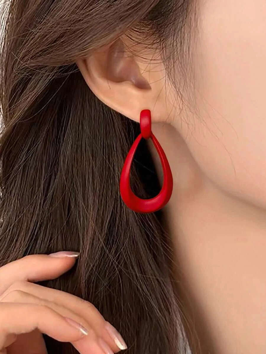 Geometric Drop Earrings