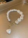 Faux Pearl Beaded Bracelet