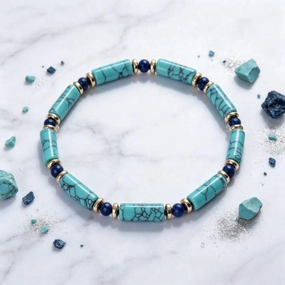 Turquoise Stone Jewelry Set