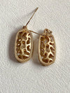 Hollow Out Geometric Drop Earrings