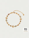 Glisma Gold Plated Chain Bracelet