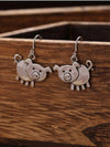 Vintage Bohemian Animal Pendant Earrings